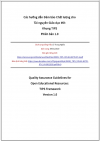 ‘Các hướng dẫn Đảm bảo Chất lượng cho Tài nguyên Giáo dục Mở: Khung TIPS Phiên bản 1.0’ - bản dịch sang tiếng Việt