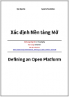 ‘Xác định nền tảng mở’ - bản dịch sang tiếng Việt