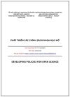 ‘Bộ công cụ khoa học mở của UNESCO - Hướng dẫn - Phát triển các chính sách khoa học mở’ - bản dịch sang tiếng Việt