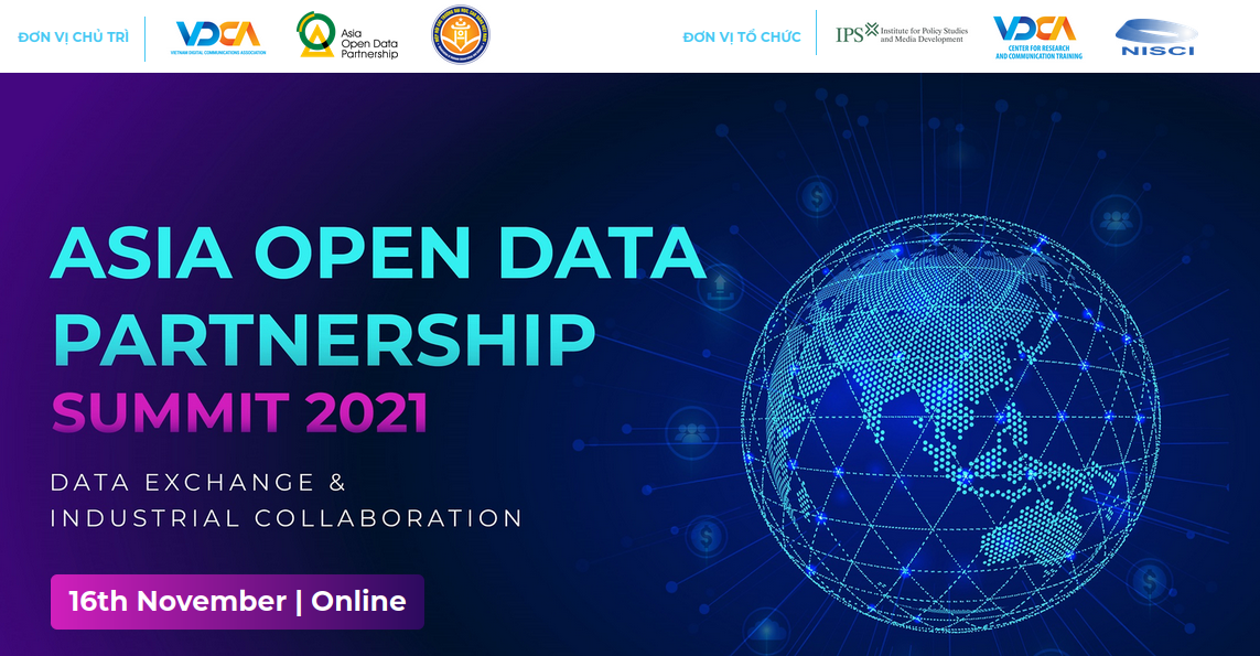 Hội nghị Đối tác Dữ liệu Mở châu Á năm 2021 do Việt Nam lần đầu tiên chủ trì