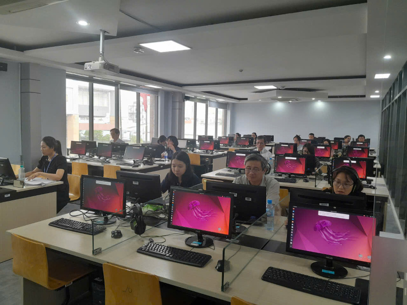Khóa Thực hành khai thác Tài nguyên Giáo dục Mở No2/2025 tại Trường Đại học Nguyễn Tất Thành, 19 và 26/08/2025. Ngày 2.